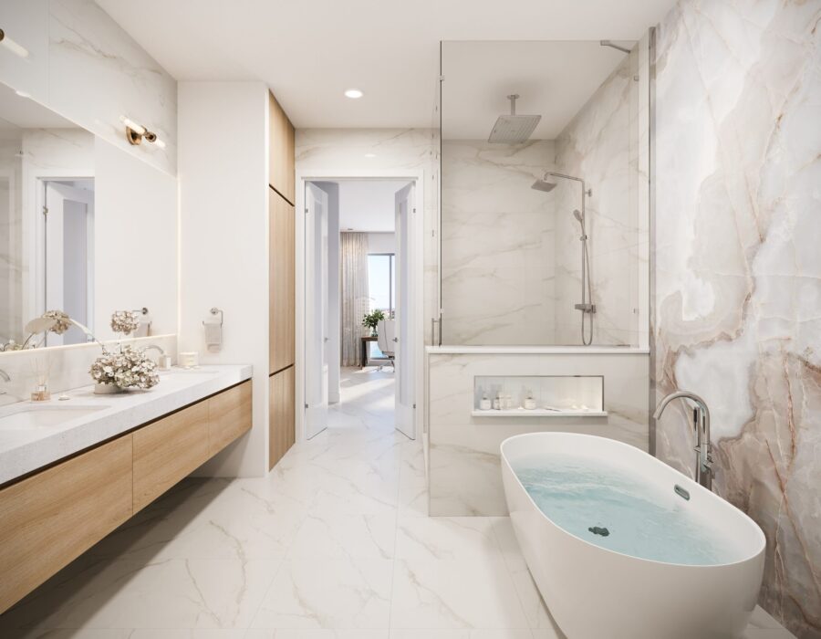 Residence #5 Primary Bathroom