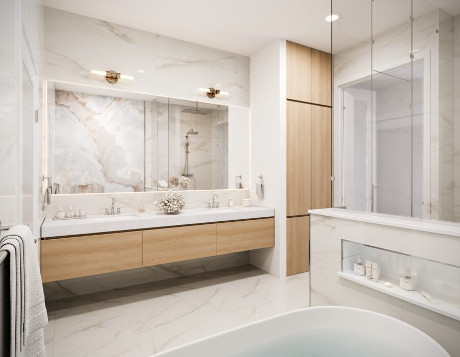 Residence #5 Primary Bathroom