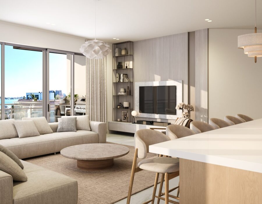 Residence #6 Living Room